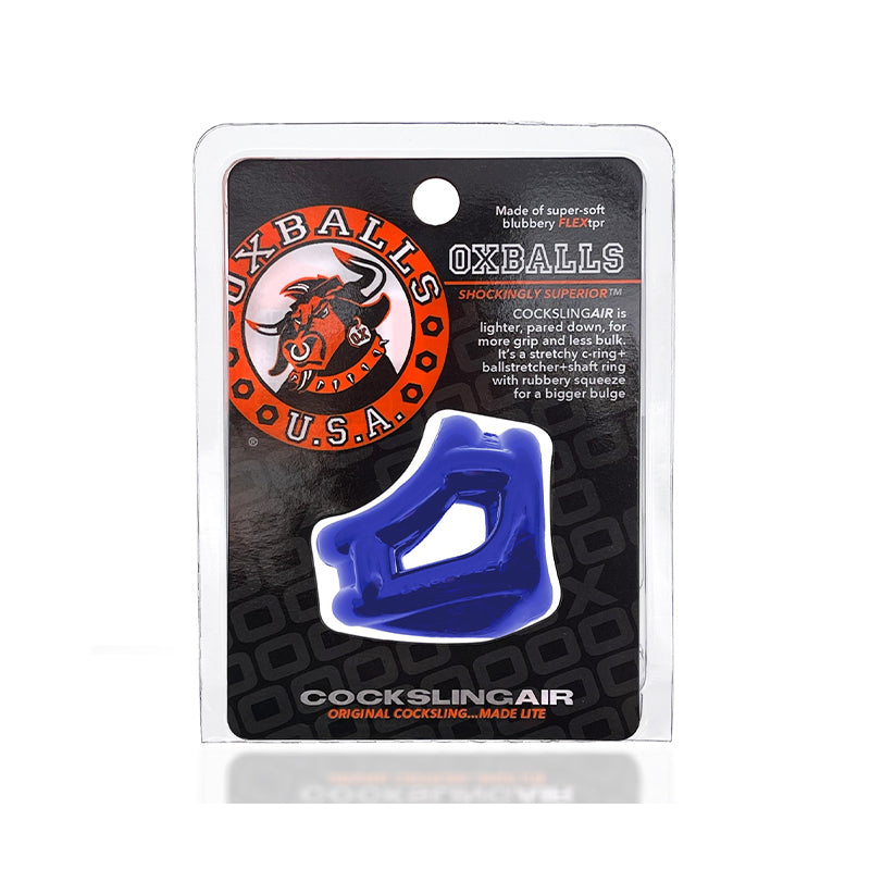 Oxballs - OxBalls Cocksling Air FLEXtpr Pool Blue - Cockrings - TPE/TPR/Elastomers