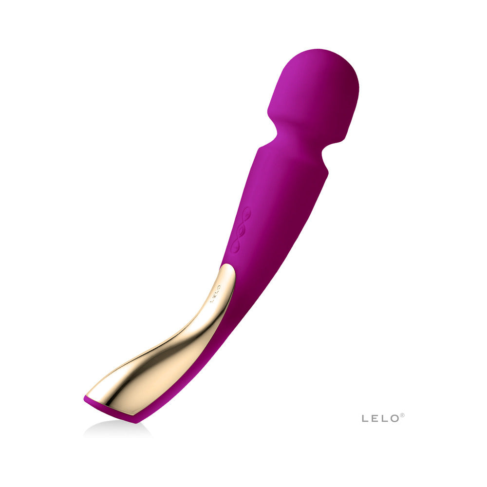 LELO - LELO SMART WAND 2 Large Rechargeable Wand Vibrator Deep Rose - Vibrators - Silicone