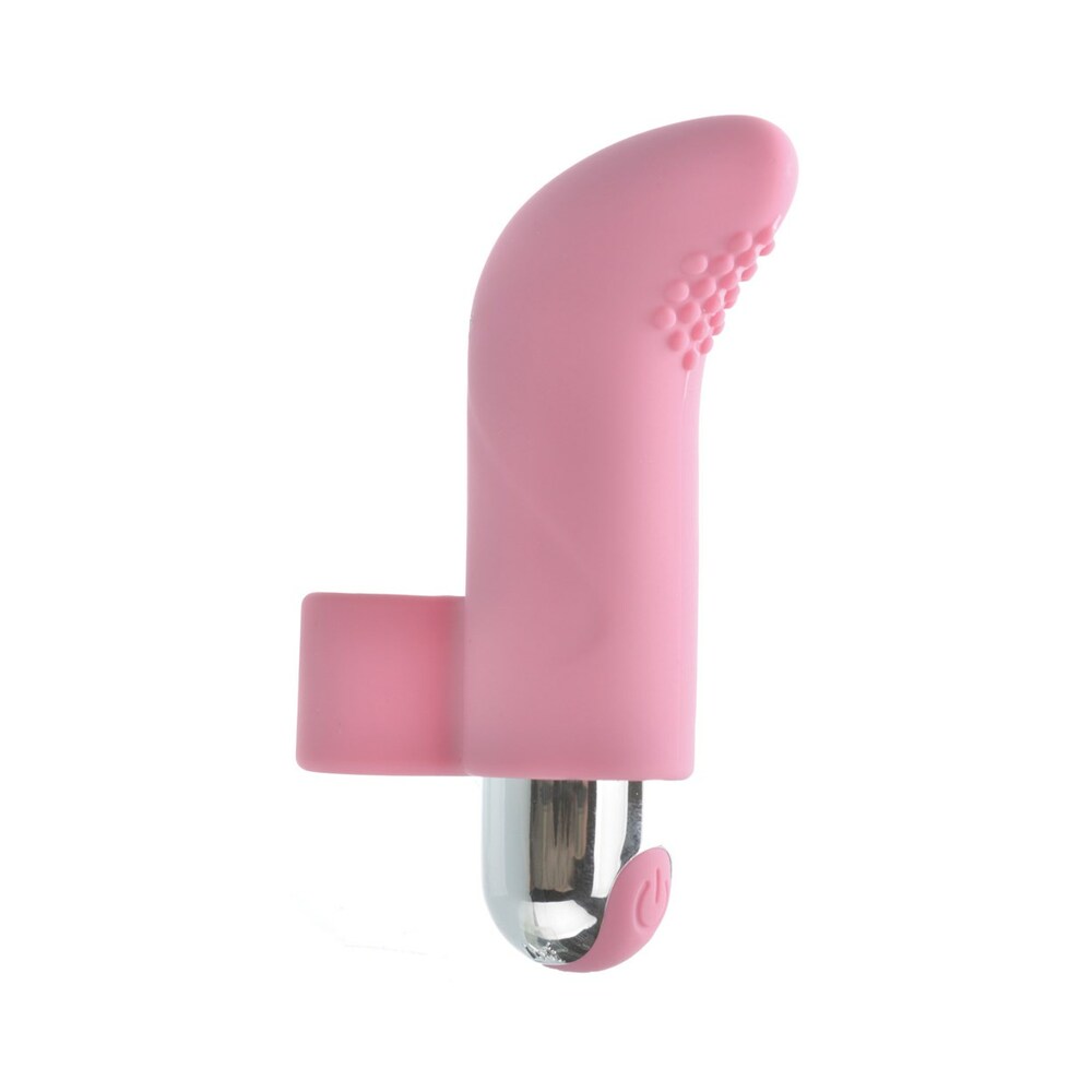 Adam & Eve - Adam & Eve Silicone Rechargeable Finger Vibe (Bag Packaging) - Vibrators - Silicone