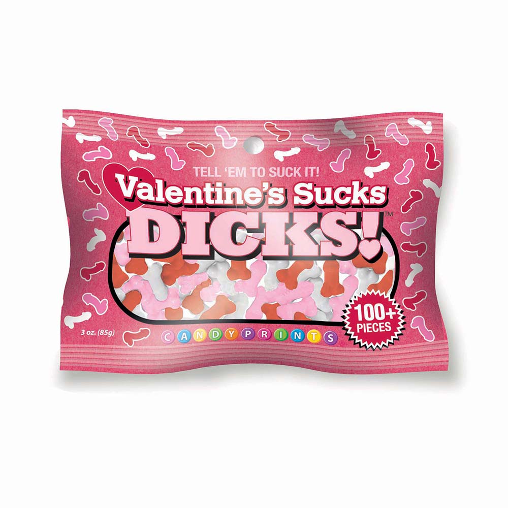 Little Genie - Valentine''s Sucks Dicks 3 oz. Bag - Novelties & Games