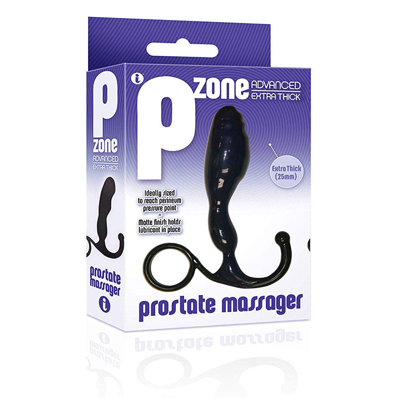 Icon Brands - The 9''s P-Zone Advance Thick Prostate Massager - Anal Toys & Stimulators - TPE/TPR/Elastomers