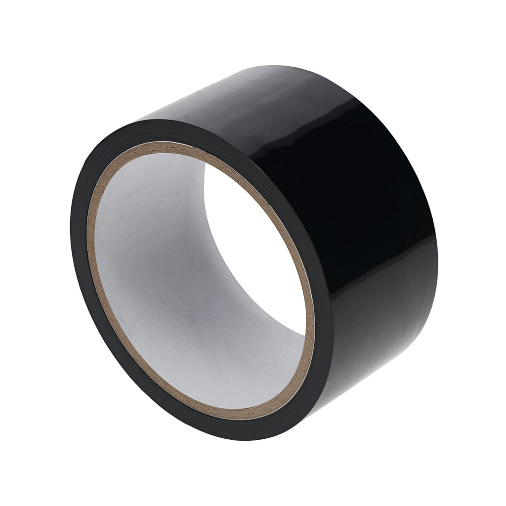 Shots - Ouch! PVC Non-Stick Tape Black - Bondage & Fetish Toys