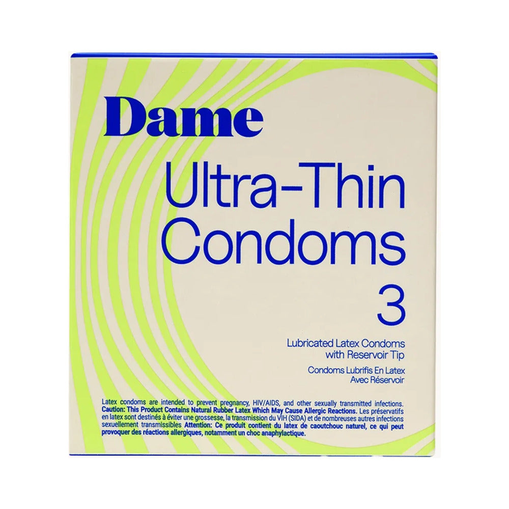 Dame - Dame Condom 3-Pack - General - Latex