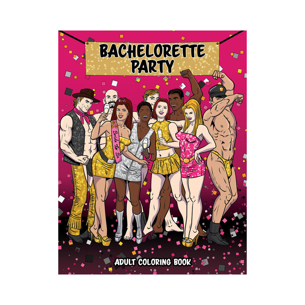 Wood Rocket - Bachelorette Party Coloring Book - Novelties & Games - Paper