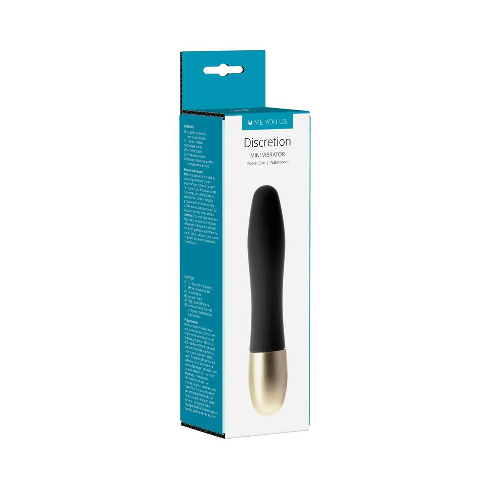 Me You Us - Me You Us Discretion Bullet Vibrator Black - Vibrators - ABS