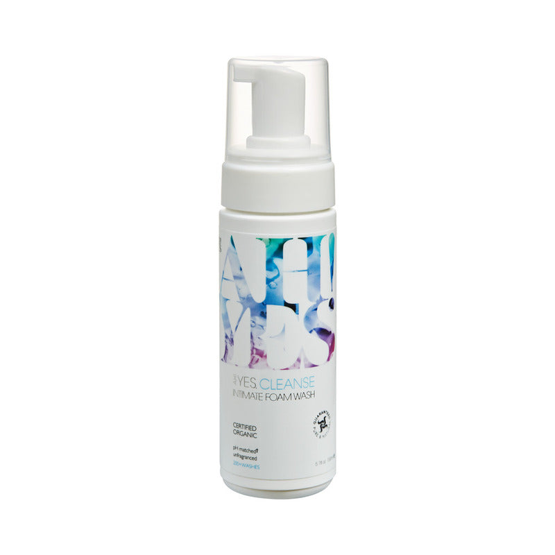 AH! YES - AH! YES CLEANSE Intimate Foam Wash Unfragranced 5.1 oz. - Sexual Wellness - Liquid