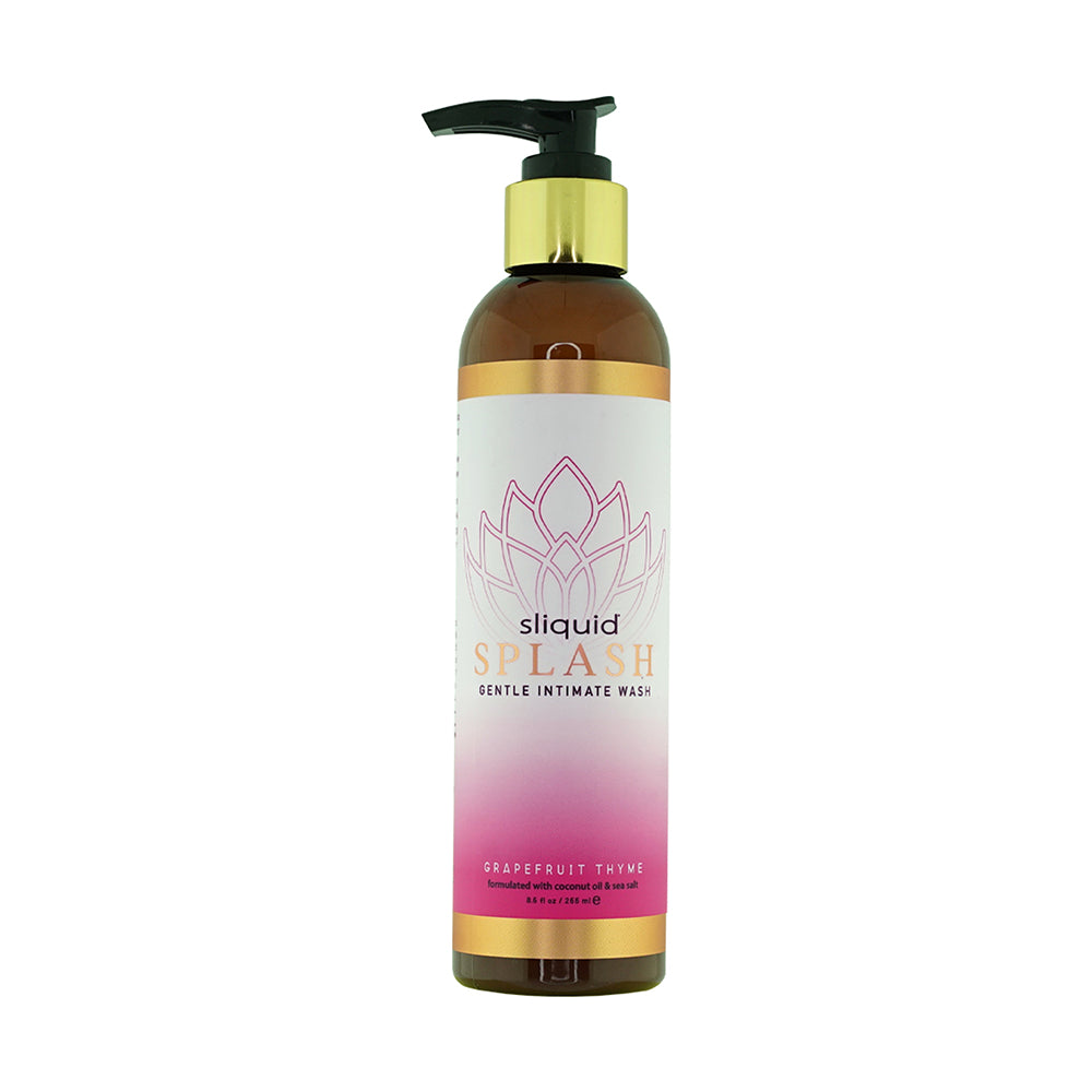 Sliquid - Sliquid Splash Feminine Wash Grapefruit Thyme 4.2 oz. - Sexual Wellness - Liquid