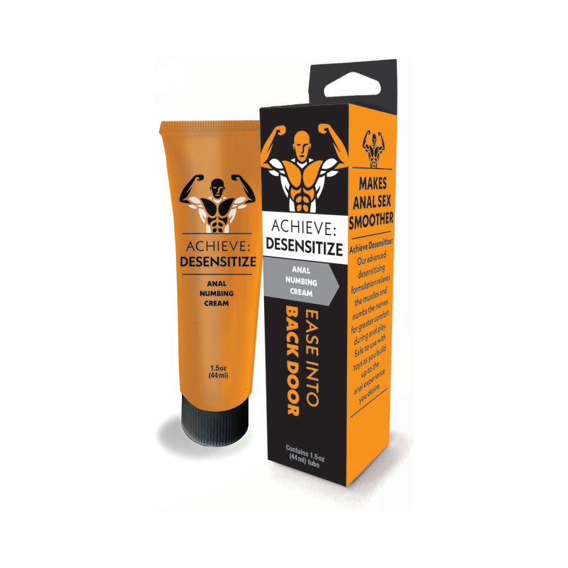 Little Genie - Achieve: Desensitize Anal Numbing Cream - Supplements & Enhancers - Cream