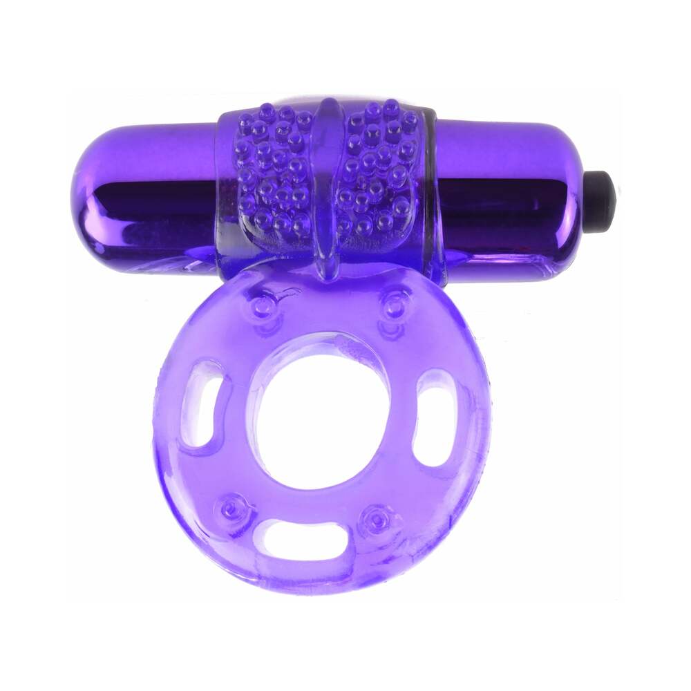 Pipedream - Fantasy C-Ringz Vibrating Super Ring Purple - Vibrators - TPE/TPR/Elastomers