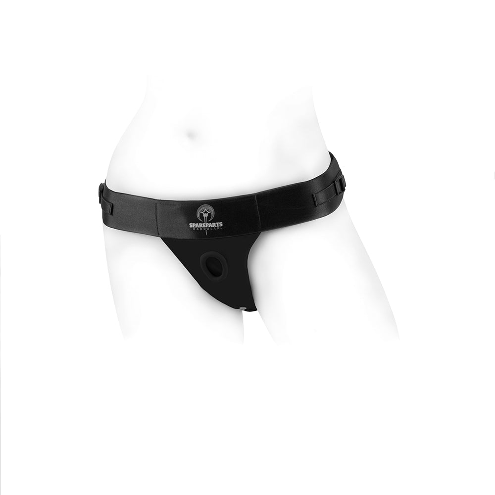 SpareParts - SpareParts Theo Single Strap Harness Black Size B - Harnesses & Strap-Ons - Polyester