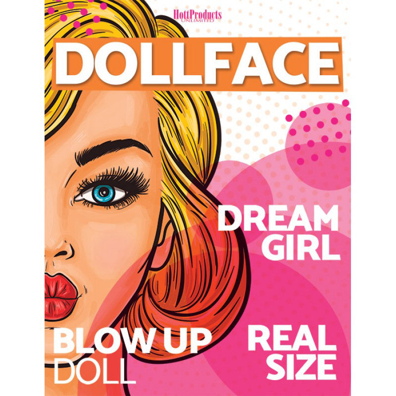 Hott Products - Doll Face Sex Doll Female - Novelties & Games - PVC