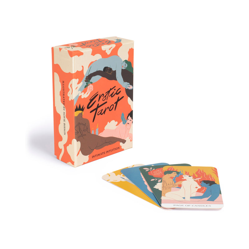 Hachette - Erotic Tarot: Intimate Intuition Card Deck - Novelties & Games