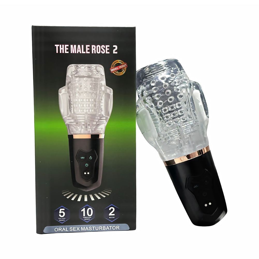 The Male Rose - The Male Rose 2 - Masturbation Aids for Males - TPE/TPR/Elastomers