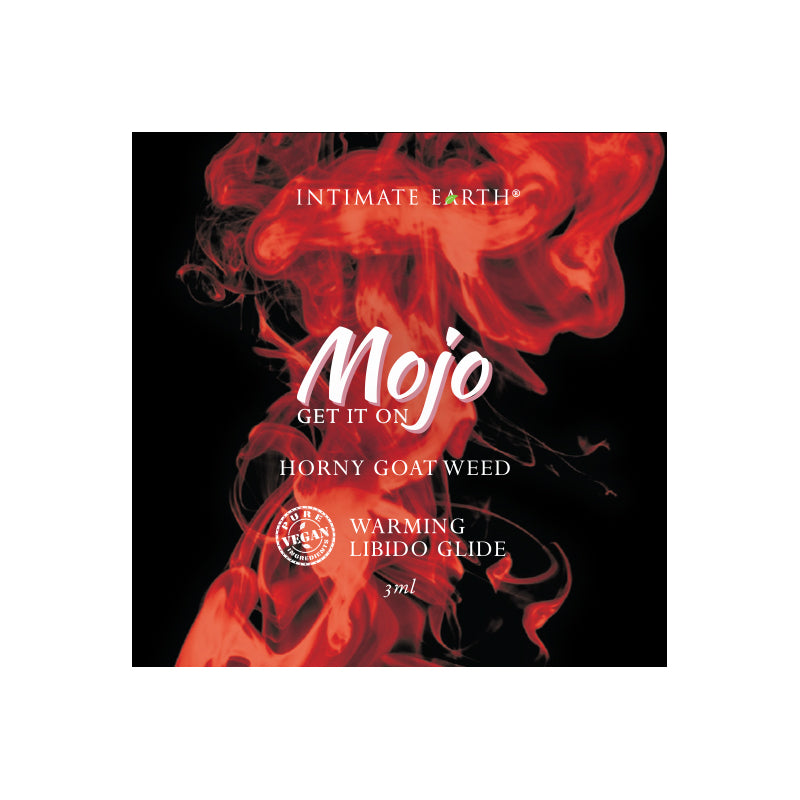Intimate Earth - Mojo Horny Goat Weed Libido Warming Glide 3 ml/0.10 oz Foil - Lubricants, Creams & Glides - Liquid