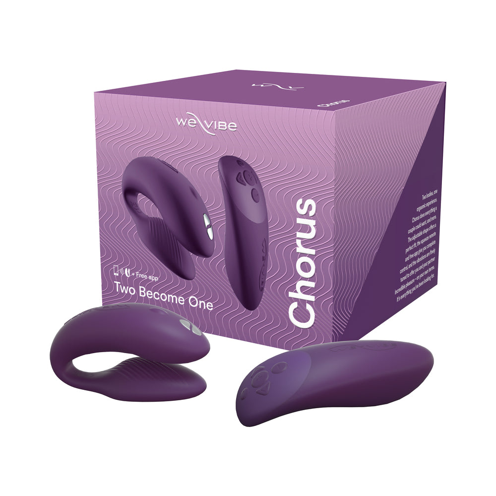 We-Vibe - We-Vibe Chorus Couples Vibrator Purple - Vibrators - Silicone