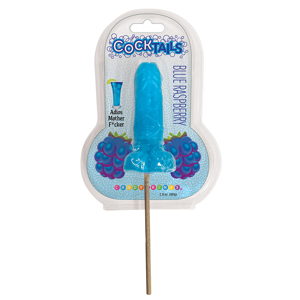Little Genie - Cocktails 3D Lollipops Blue Raspeberry - Novelties & Games
