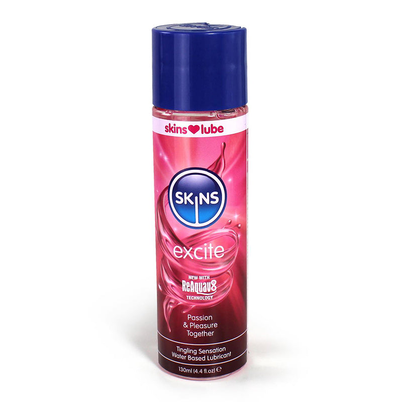 Creative Conceptions - Skins Excite Tingling Water-Based Lubricant 4 oz. - Lubricants, Creams & Glides - Liquid