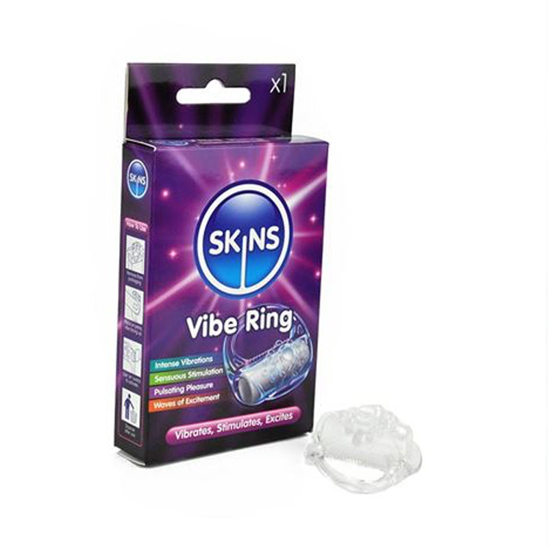 Creative Conceptions - Skins Vibrating Ring Retail Pack - Vibrators - TPE/TPR/Elastomers