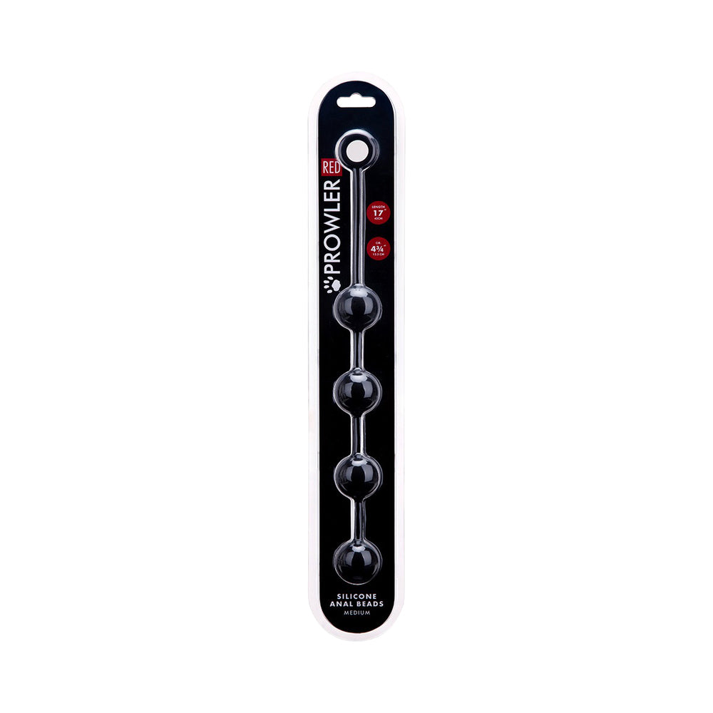 Prowler RED - Prowler RED Medium Silicone Anal Beads - Anal Toys & Stimulators
