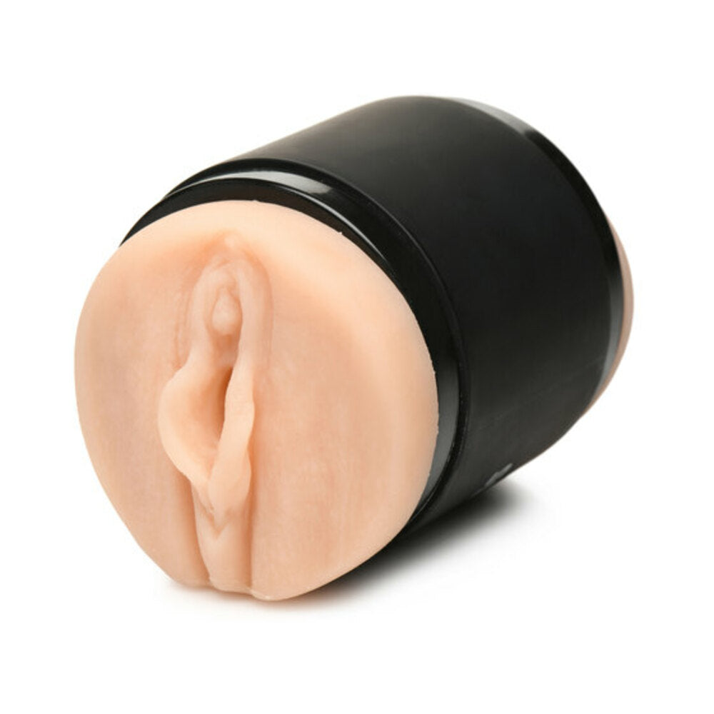 Curve Novelties - Curve Toys Mistress Double Shot Mini Masturbator Mouth & Pussy Light - Masturbation Aids for Males - TPE/TPR/Elastomers