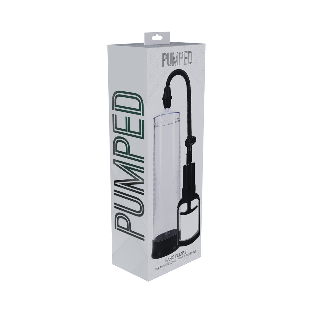 Shots - Pumped Basic Pump 2 Water Resistant Transparent - Pumps & Enlargers - ABS