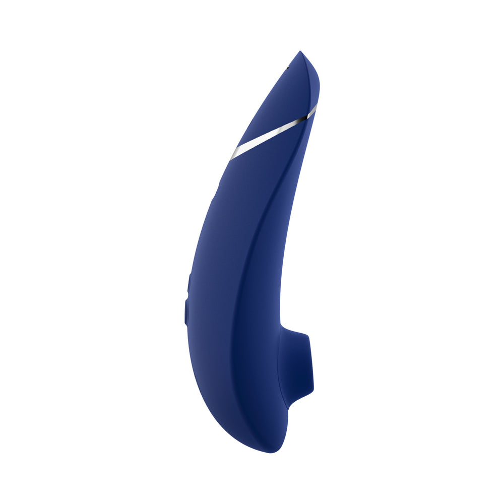 Womanizer - Womanizer Premium 2 Rechargeable Silicone Luxurious Pleasure Air Clitoral Stimulator Blueberry - Vibrators - Silicone