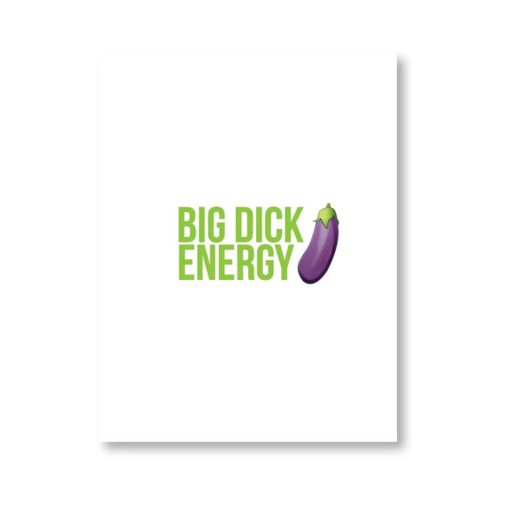 KushKards - Big Dick Energy Naughty Kard - General - Paper
