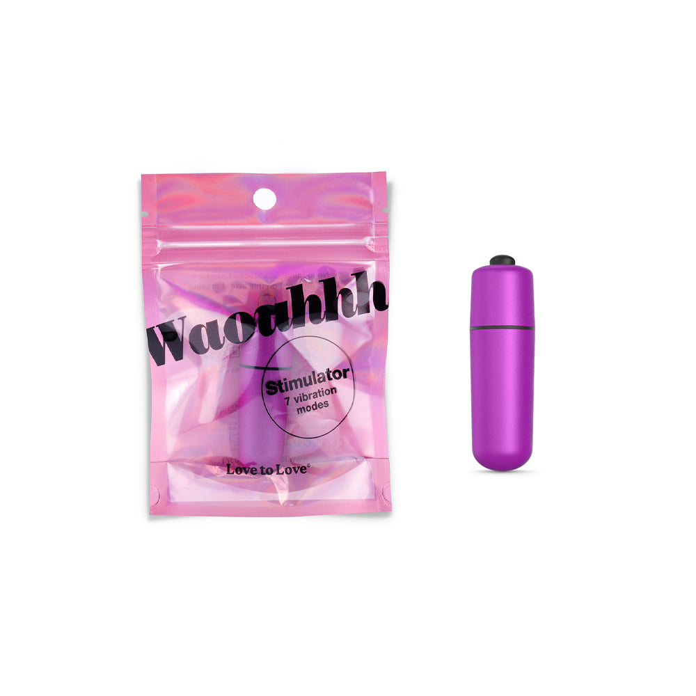 Lovely Planet - Love to Love Waouhhh Bullet Vibrator Sweet Orchid - Vibrators - ABS