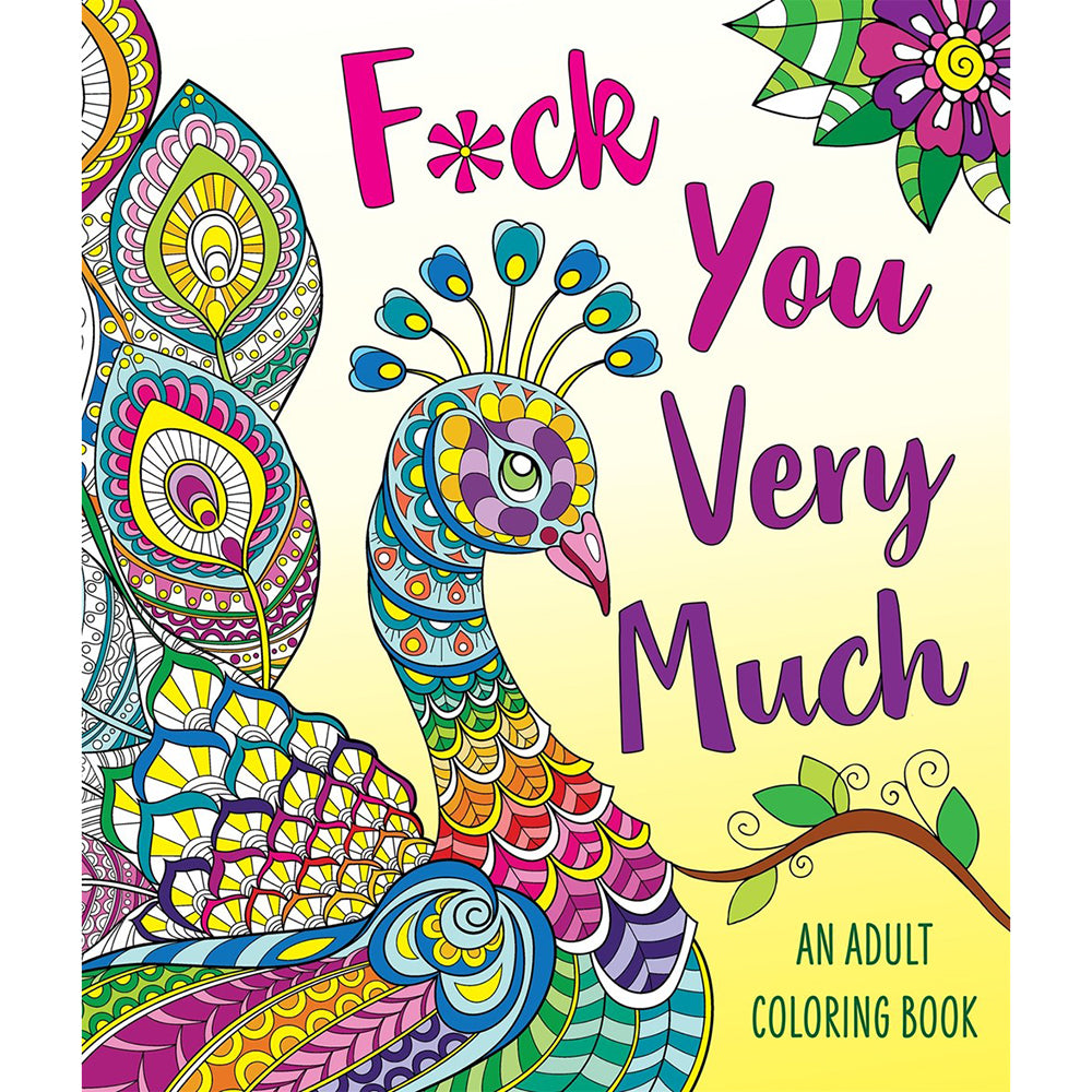 MPS - F*ck You Very Much Coloring Book - Novelties & Games - Paper