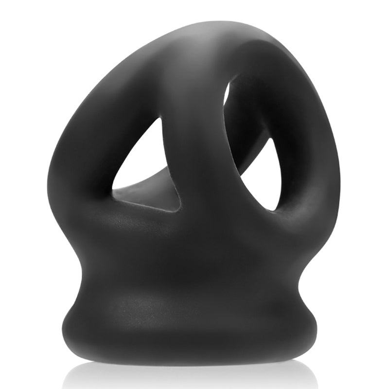 Oxballs - OxBalls TRI-SQUEEZE cocksling/ballstretcher, BLACK ICE - Cockrings - TPE/TPR/Elastomers