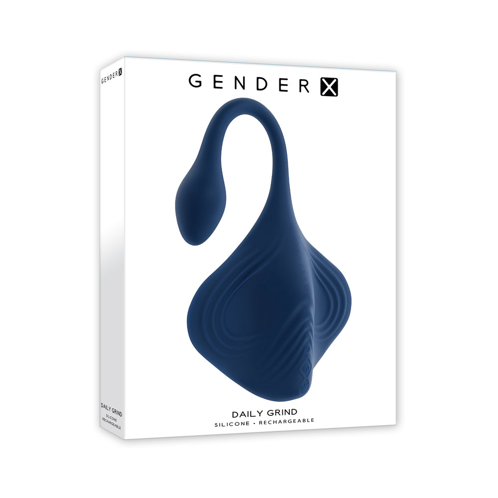 Gender X - Gender X Daily Grind Blue - Vibrators - Silicone