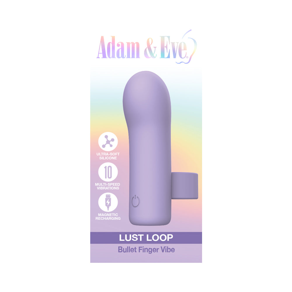 Adam & Eve - Adam & Eve Lust Loop Bullet Finger Vibe - Vibrators