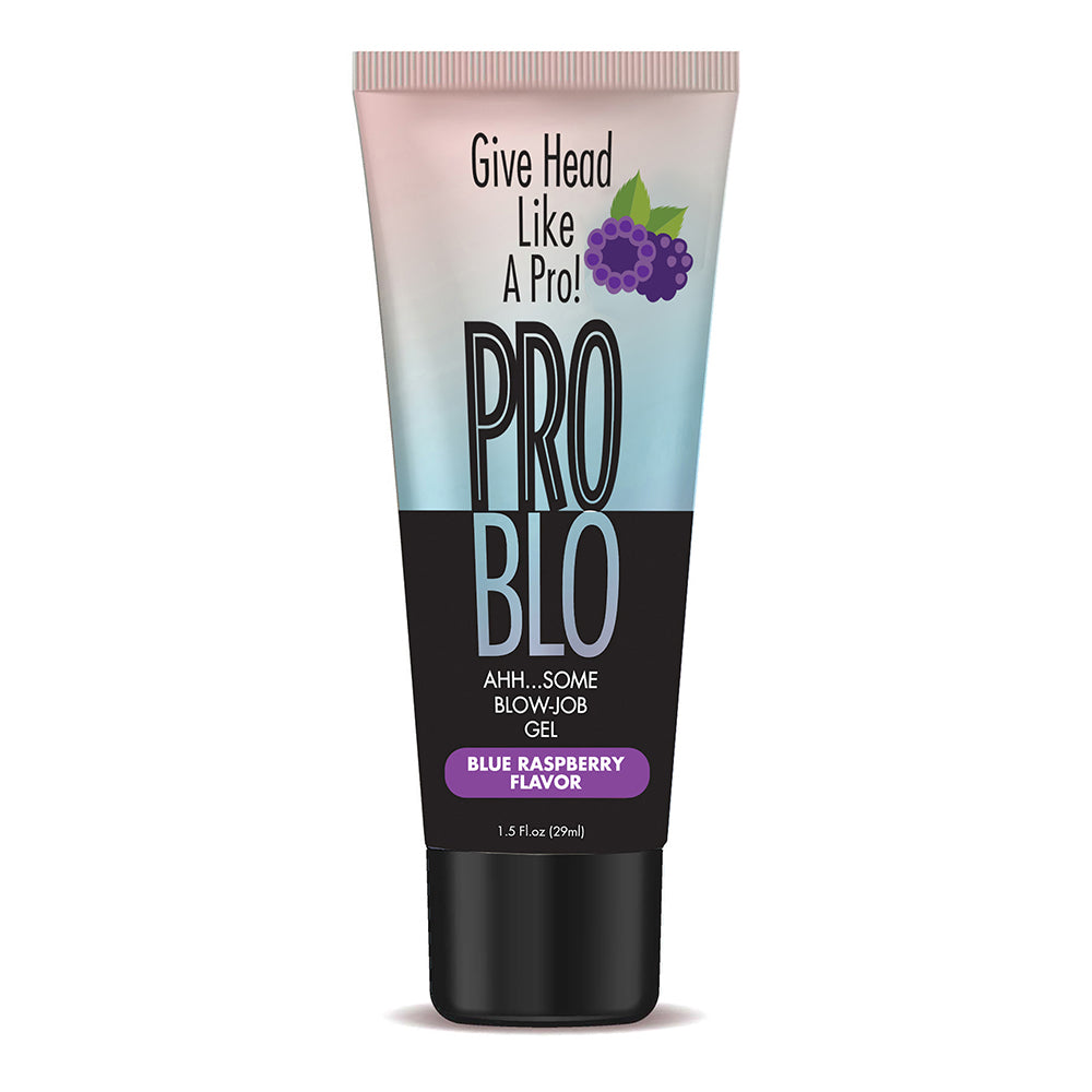 Little Genie - Pro Blo Blue Raspberry 1.5 oz. - Supplements & Enhancers - Gel