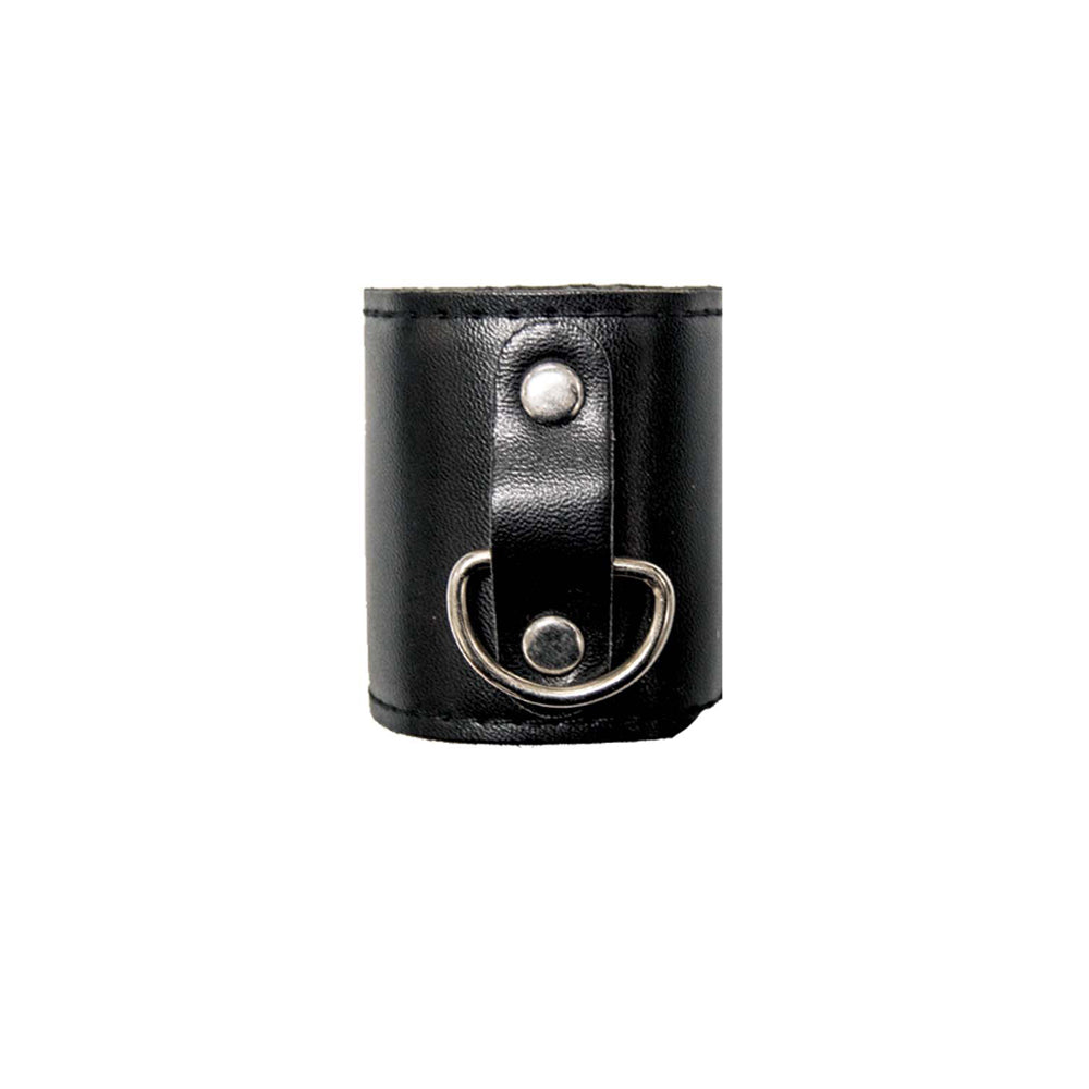 Nasstoys - Ballgear Mini Ball Stretcher With D-Ring Black - Cockrings - Polyurethane