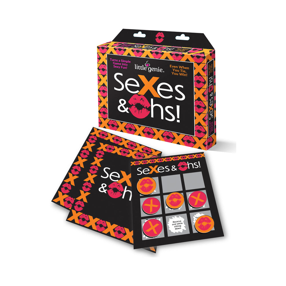 Little Genie - Sexes and Oohs Sexy Tic Tac Toe Scratch-Off Game - Novelties & Games
