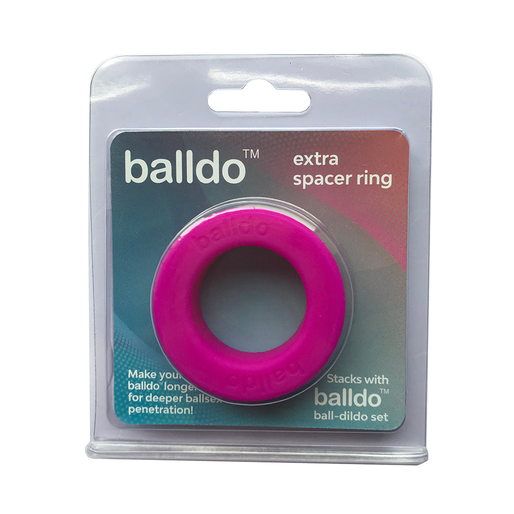 Balldo - Balldo Single Spacer Ring Purple - Cockrings - Silicone