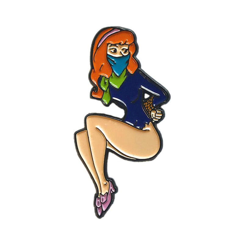 Geeky & Kinky - Geeky & Kinky The Red Head Enamel Pin - Novelties & Games - Metal
