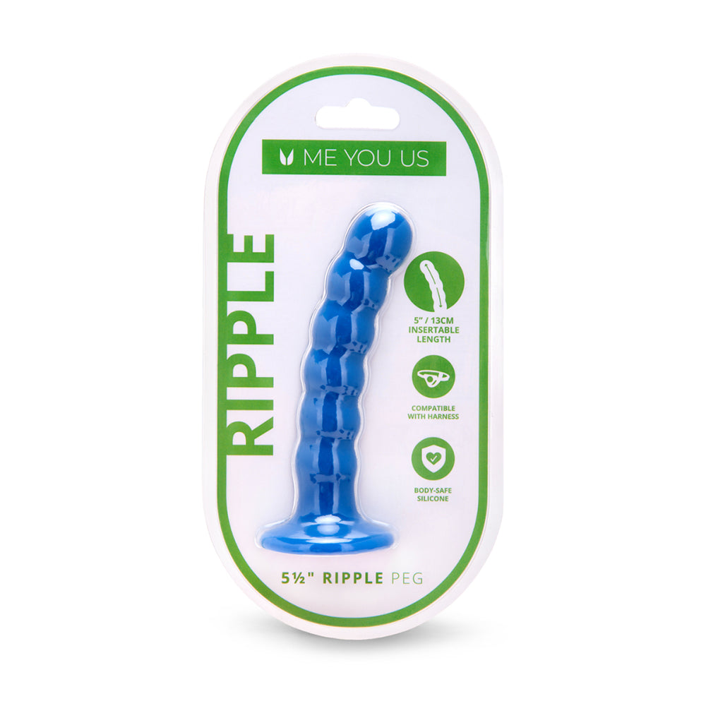 Me You Us - Me You Us 5.5 in. Ripple G-Spot Peg - Dildos - Silicone
