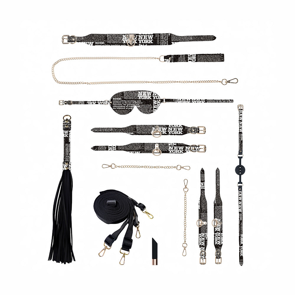 Shots - Ouch! International New York Collection Kit with Bag - General - Leather