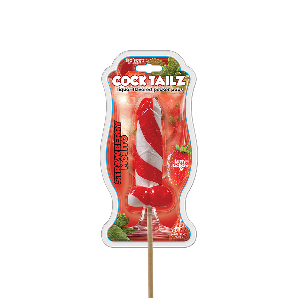 Hott Products - Cocktailz Pecker Pops Strawberry Mojito - Novelties & Games