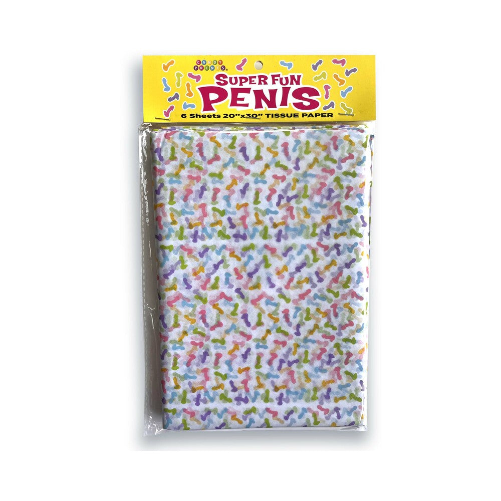 Little Genie - Super Fun Penis Tissue Paper - Novelties & Games - Paper