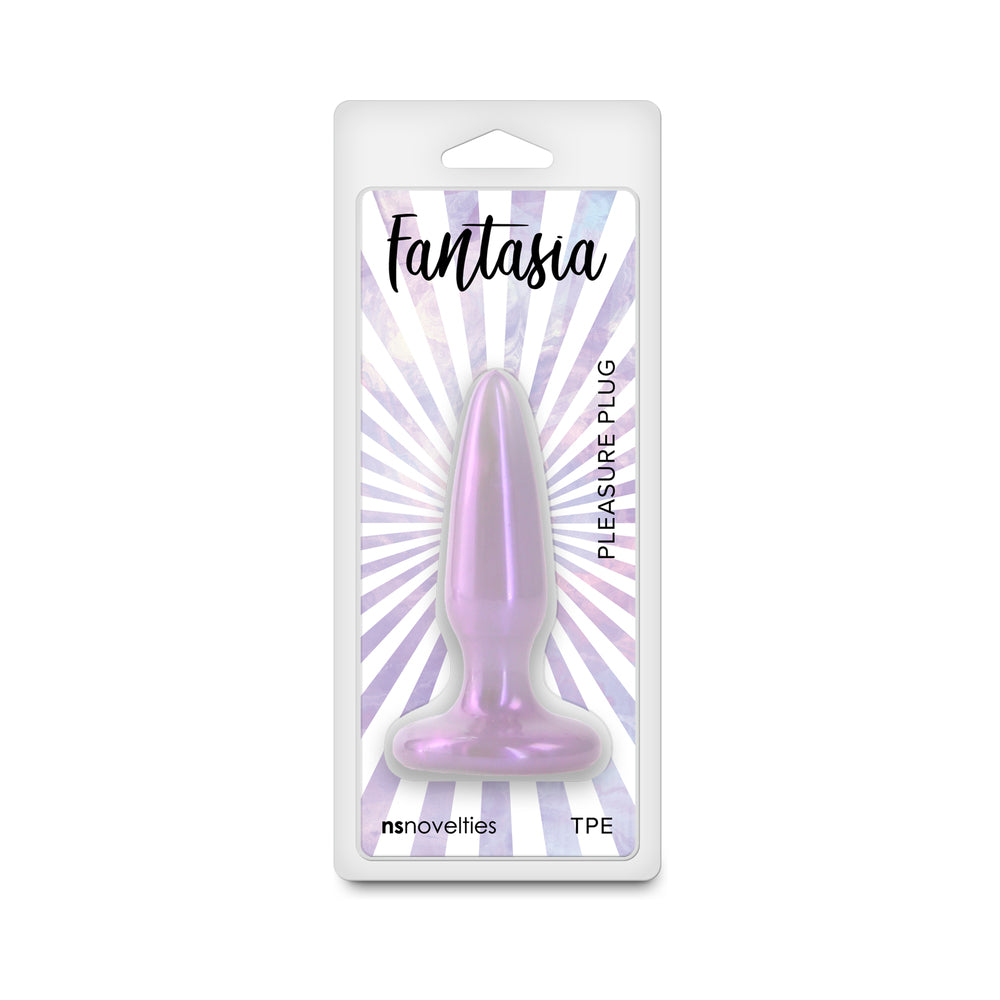 NS Novelties - Fantasia Pleasure Plug Mini Orchid - Anal Toys & Stimulators - TPE/TPR/Elastomers