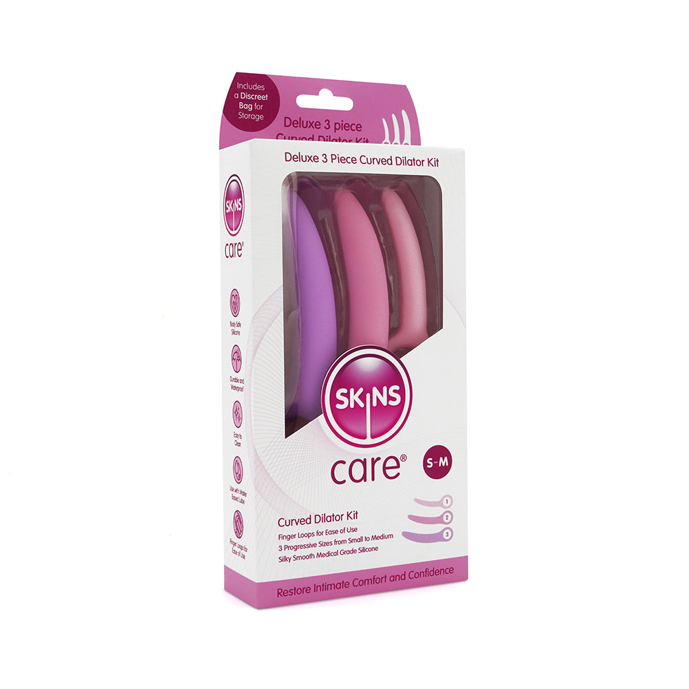 Creative Conceptions - Skins Care Curved Dilators 3-Piece Set (Small Medium) - General - Silicone