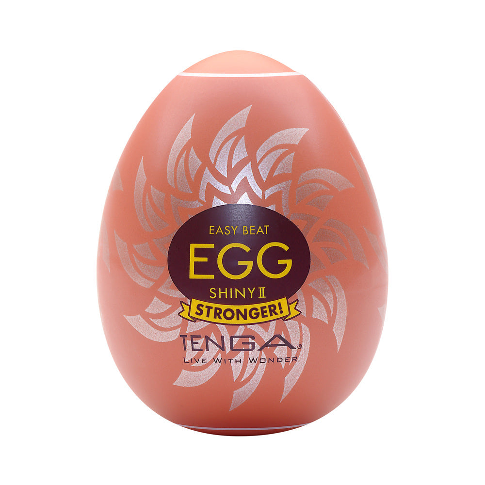 Tenga - Tenga EGG Shiny II - Masturbation Aids for Males - TPE/TPR/Elastomers