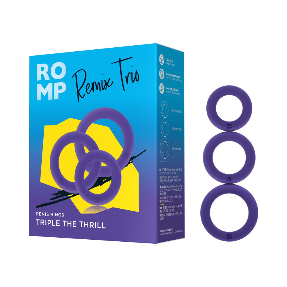 ROMP - ROMP Remix Trio - Cockrings - Silicone