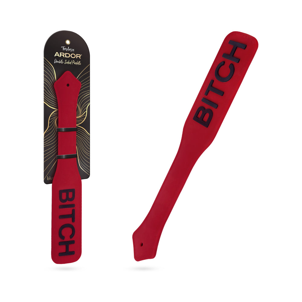 Blush - Temptasia Ardor Paddle Red - Bondage & Fetish Toys