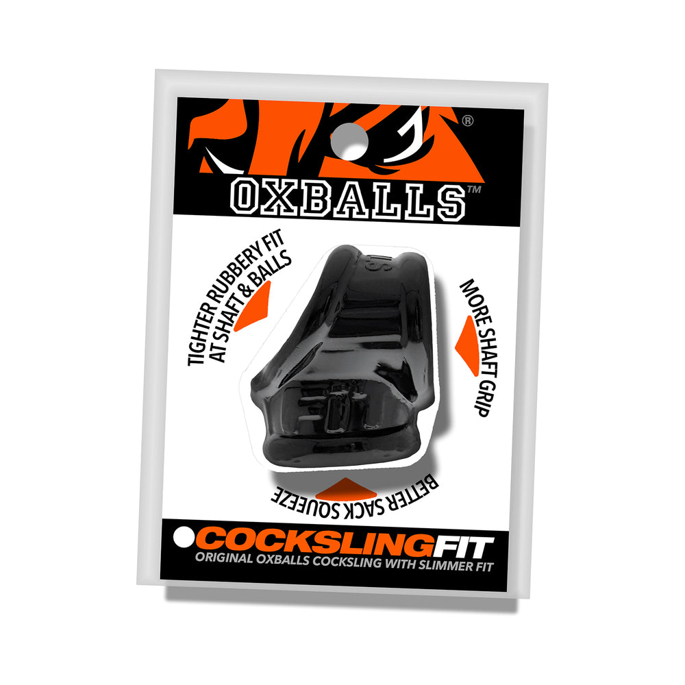 Oxballs - Oxballs Cocksling Fit Sling Black - Cockrings