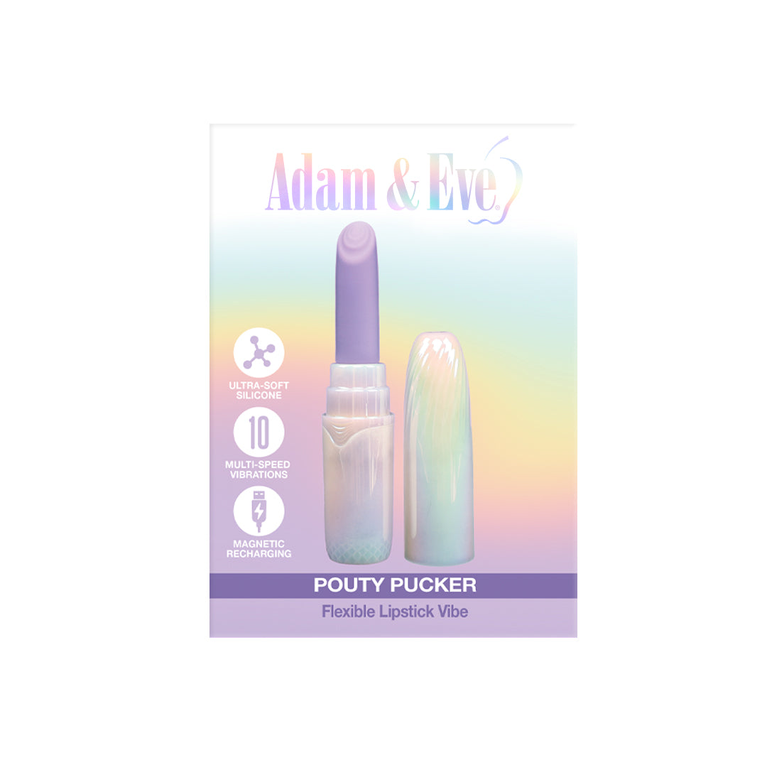 Adam & Eve - Adam & Eve Pouty Pucker Lipstick Vibe - Vibrators