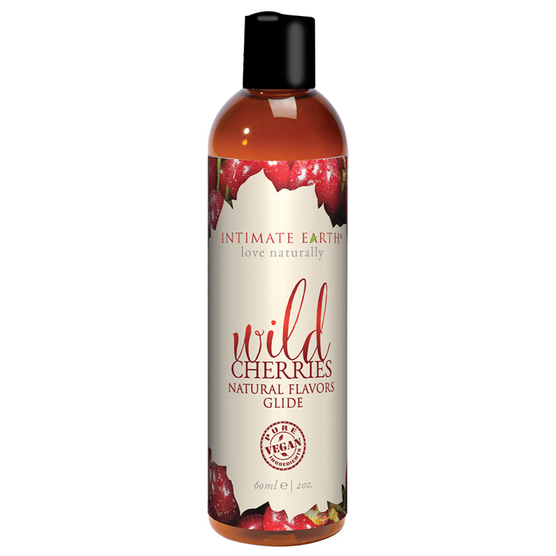 Intimate Earth - Intimate Earth Wild Cherries Pleasure Glide 60 ml/2 oz - Lubricants, Creams & Glides - Liquid