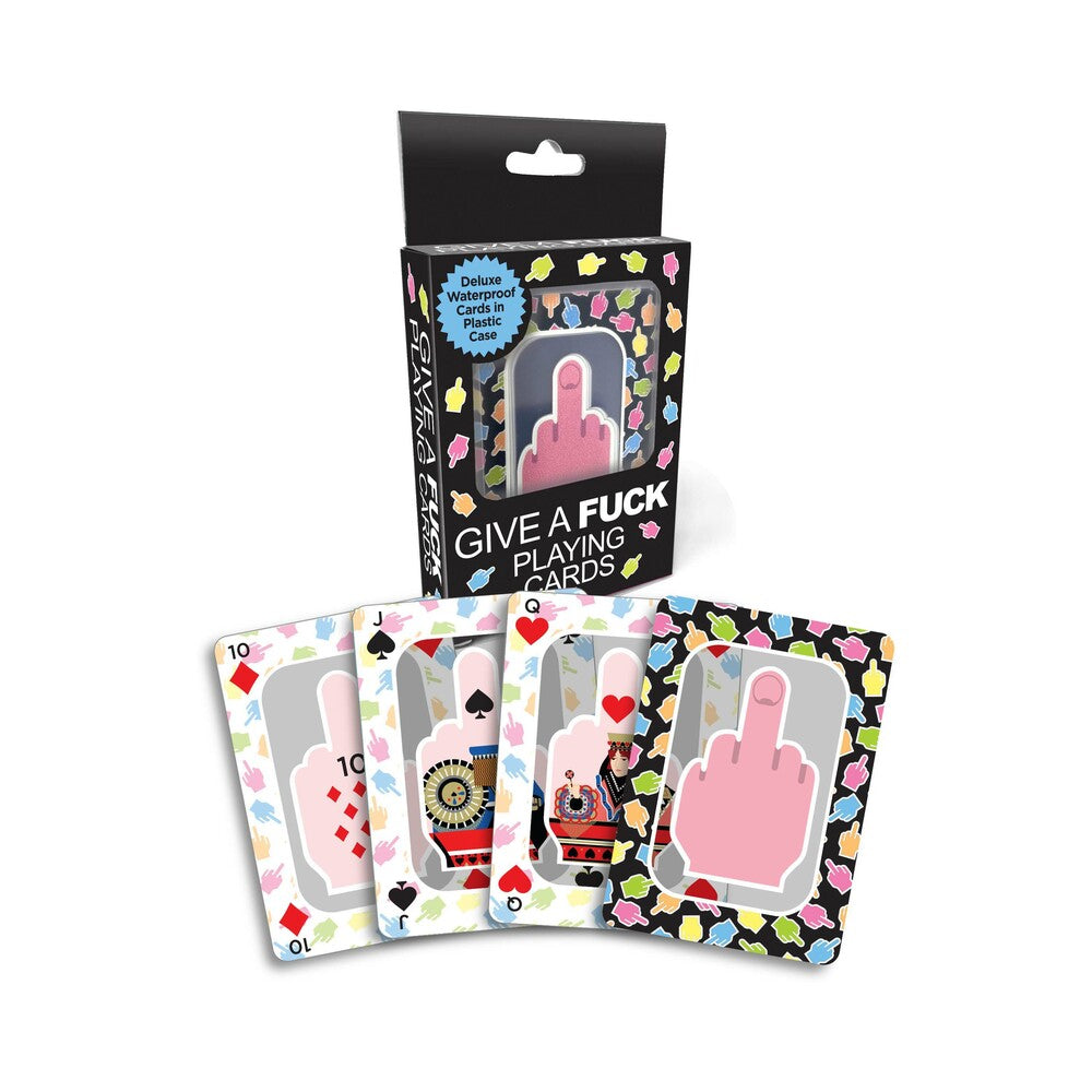 Little Genie - FU Middle Finger Waterproof Playing Cards - Novelties & Games - Plastic